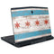 Chicago Flag Dark Wood Dell Alienware Skin